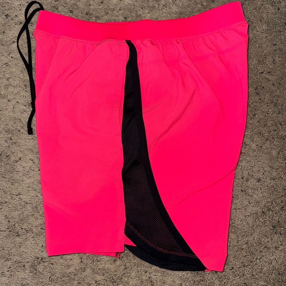 LG Men's Pink and Black Athletic Shorts​ - Picture 4 of 5